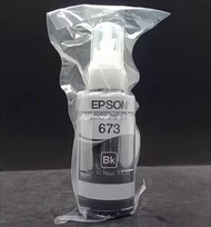 หมึกแท้ EPSON 673 ชุด 6 สี ของแท้ 100%** ไม่บรรจุกล่อง**L800/L805/L810/L850/L1800