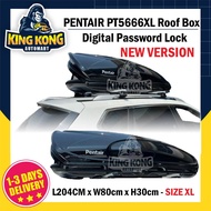 Pentair Roofbox PT5666 Slim Glossy Roof box Storage With Roof Rack (XL SIZE 420 Litres) Digital Password Lock Alza Wish