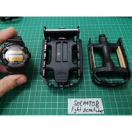 Black edition Brompton pedals pair light scratches SetMT08