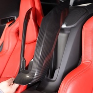 ABS Carbon Fiber For Chevrolet Corvette C8 Stingray Z51 Z06 2020-2023 Car Styling Center Armrest Wir