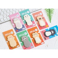 Sticky Notes Hoho Cat - Cute Sticky Notes | Sticky Notes Hoho Cat - Memo Tempel Lucu