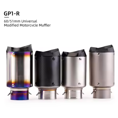 Motorcycle Exhaust pipe，51mm Universal input，Austin Racing GP1-R motorcycle exhaust system
