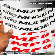 Mugen MF8 MF10 Wheel Sticker Rim Size 15