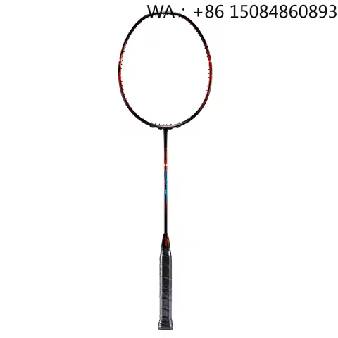 AC900 5U Carbon fiber material badminton racket, 46T graphite fiber, 28Lbs moderate hardness, excell