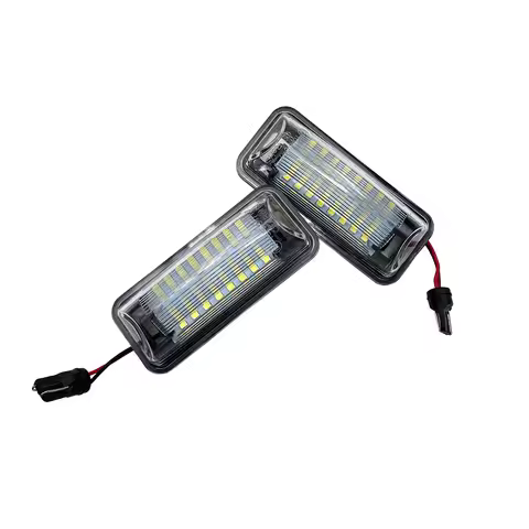 2pcs LED License Plate Lamps For Toyota GT-86 FT-86 For Subaru BRZ (DBA-ZC6) 2013-up Impreza 2011-20