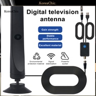 <koreachic> Suction Cup Tv Antenna Indoor Outdoor Tv Antenna Digital Tv Antenna 4k 1080p High Gain U