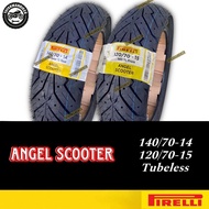 TAYAR PIRELLI ANGEL SCOOTER TUBELESS TYRE Tyre 140/70-14 120/70-15