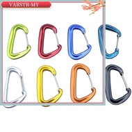 VARSTR◎6061 Aluminum Alloy D Shape Carabiner 8mm Climbing Hook for fitness Outdoor Gear
