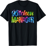 School Cafeteria Lunch Lady Kitchen Manager T-Shirt