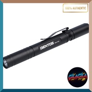 GENTOS SNM Series Compact LED Flashlight Penlight, Handheld, AA or AAA Battery Powered, 80–350 Lumen