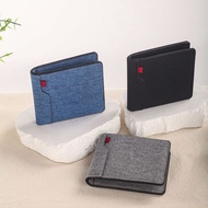 Canvas Wallet PU Bag Men's Wallet Wallet Wallet Bag Canvas Bag Men's Wallet Bag Wallet Bag Wallet Ba