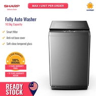 Sharp Mesin Basuh Automatik - Fully Auto Washing Machine (10.5 Kg) ESX1021