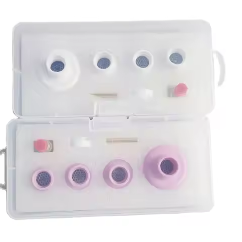 Alumina Ceramic Nozzle Cups 12# 14# 16# 24# With Mesh For WP9/20 WP17 WP18 WP26 Tig Torch
