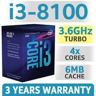 Intel i3-8100 Processor