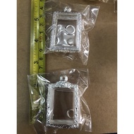 Micron Silver Amulet Frame Somdej Model