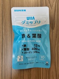 UHA 味覺糖 鉄和葉酸 (日本直送）