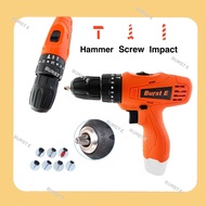 12v Impact Cordless Drill 3 In 1 Hammer //// Lithium Li-ion Battery With More Powerful Bosch Maki