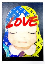 DEATH NYC  LOVE (孤本)  親筆簽名   奈良美智