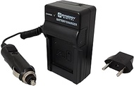 Nikon D3400 Digital Camera Battery Charger (110/220v with Car & EU adapters) - Replacement Charger f