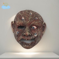 [LI] Goblin Elf Mask  Orc Masks Greepy Demon Skull Monster Gnome Latex Helmet Goblinoid Halloween Ca
