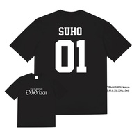 EXO concert tour 2026 EXHORIZON exo planet idol t-shirt 6 NAME NUMBER