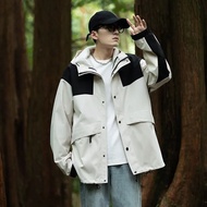 แจ็คเก็ตกันน้ำลำลองกลางแจ้งคู่แฟชั่นอินเทรนด์ Tnf North Face 1990 เสื้อกันลมฤดูใบไม้ร่วงฤดูหนาวรุ่นใ