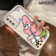 Casing Hp Samsung Galaxy A11 M11 Case ponsel pola SpongeBob Kartun lengkap Anti Drop warna hitam dan