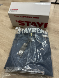 STAYREAL STAY WILD牛仔連帽外套