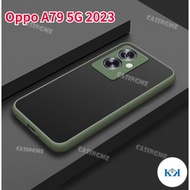 KK Oppo A79 5G 2023 Shockproof Transparent Matte Phone Case Protects The Camera Casing for Oppo A79 