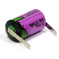 YY 1pce TL-5902 1/2AA 3.6V V2PW PLC Lithium Battery With Solder Feet