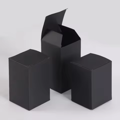 Kraft Pape Cardpaper Boxes 3 X3 5 X5 6 X6 7 X7 8 X 8 To 10 X10 Diy 3 Colors Packaging Box 350gsm Bla