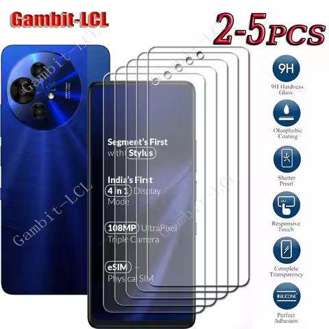 2-5PCS 9H HD Tempered Glass For TCL 60 NxtPaper TCL60NxtPaper TCL60 XE TCL50 50 PRO 50PRO TCL50PRO S