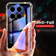 Clear Crystal Shockproof Case For Xiaomi 15T Pro 5G Slim TPU Soft Shell Cover Xiomi Xaomi Xiami Mi15