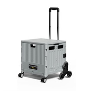 Outdoor Camping Portable Folding Shopping Cart Express Trolley Shopping Cart Household Small Trolley