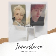 INNERSLEEVE PHOTOCARD PC INNER SLEEVE PLASTIC OPP 6 X 9