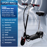 SPORT(Ready Stock)5 year warranty Scooter Electric Adult Murah Foldable With Adjustable Seat Skuter 