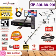 hjs (COD) GRATIS ONGKIR Set Top Box STB TV Advance Digital Receiver