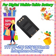 For TYT DP-290 Digital Walkie-Talkie Battery 7.2V 2800mAh Interphone battery