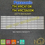 Panasonic TH-49C410K TH-49CS600K TV LED BACKLIGHT BARU TH-49C410 TH49C410 TH49C410K TH-49CS600 TH49C