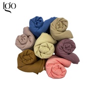 IGO Bella Square Pollycotton Square Scarf