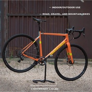 Black bicycle frame, no assembly required, road bike, mountain bike, parking rack, children's bicycl
