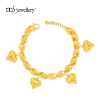 MJ Jewellery 916/22K Gold Bracelet T128