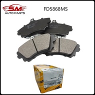 FBK Front Brake Pad / Disc Pad - Honda City TMO T9A Jazz T5A TFO ( FD5868MS )