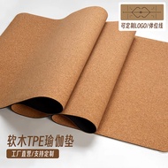 yoga mat anti slip yoga block yoga map TPE Cork Yoga Mat logo Position Line Dance Sports Fitness Swe