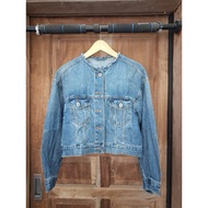 Preloved GU jeans jacket