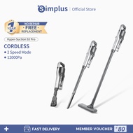 Simplus 3 In 1 Cordless Vacuum Cleaner Portable Vacuum Cleaner Ultra Quiet 12000Pa Strong Suction Ha