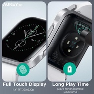 smartwatch aukey white fitnes tracker 12 activity free strap