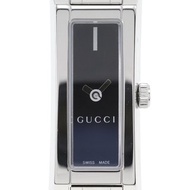 【日本直送】Gucci GUCCI 手錶 110 不鏽鋼 石英 指針式顯示 黑錶盤 女款【二手】