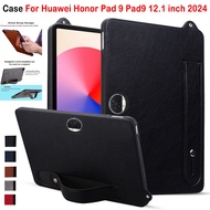 For Huawei Honor Pad 9 Pad9 12.1 inch 2024 HEY2-W09 Fashion Handheld Solid Color Tablet Case Honor P