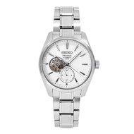 Seiko Presage Sharp Edged White Dial Automatic Mens Watch SPB415J1 SPB415 SPB415J